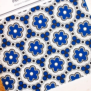 Limited Edition Letterpress Notebook: Daisy Block Printed Notebook Papillon Press 