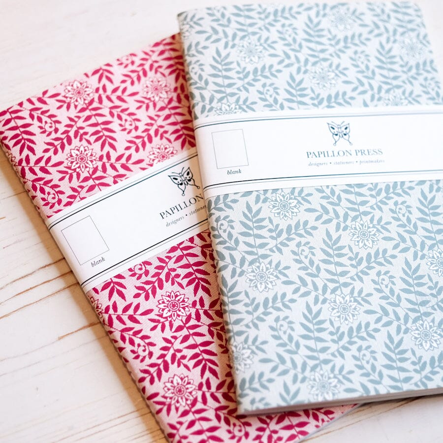 Limited Edition Letterpress Notebook: American Victorian Block Printed Notebook Papillon Press 