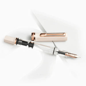 TWSBI ECO Creme Rose Gold Fountain Pen Fountain Pen TWSBI 