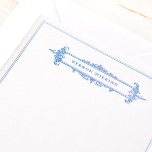 Custom Letterpress Stationery Notecards Custom Stationery Papillon Press 