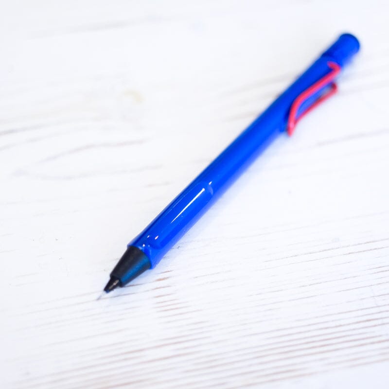 LAMY Safari Mechanical Pencil - Blue and Red - Papillon Press