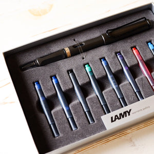 LAMY Safari Gift Set Fountain Pen LAMY Charcoal 