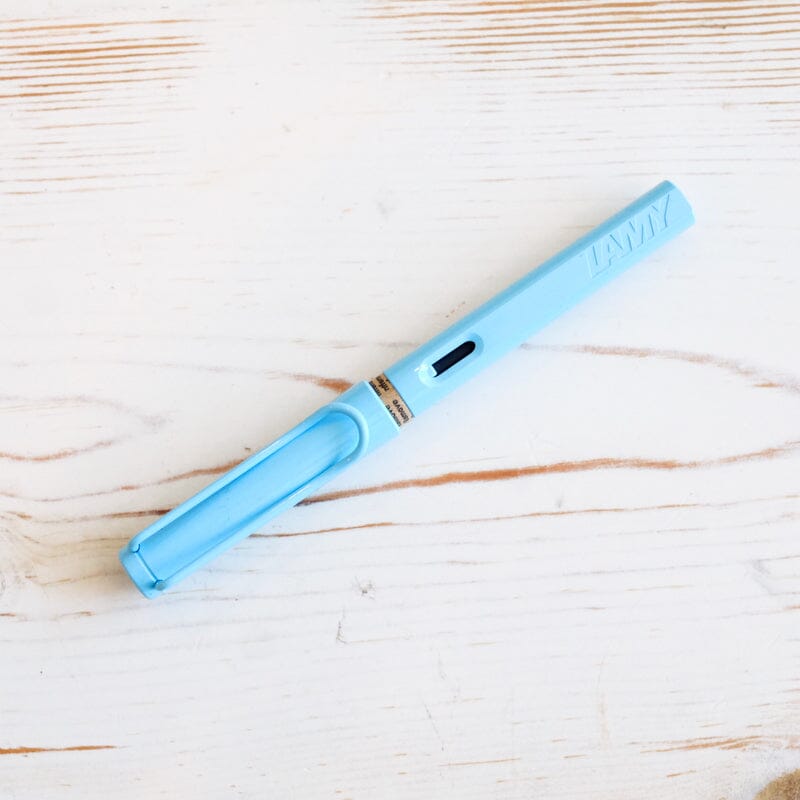 LAMY Safari Fountain Pen - Aqua LAMY Pen Papillon Press 