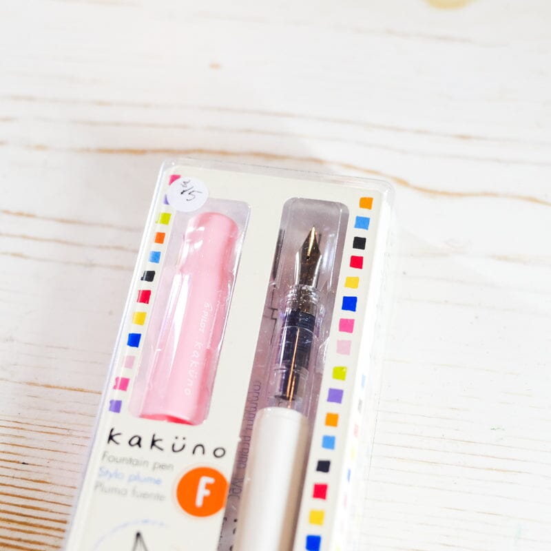 Pilot Kaküno Fountain Pen - Pink Papillon Press 