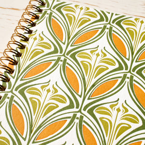 Nouveau Iris Wire-Bound Notebook