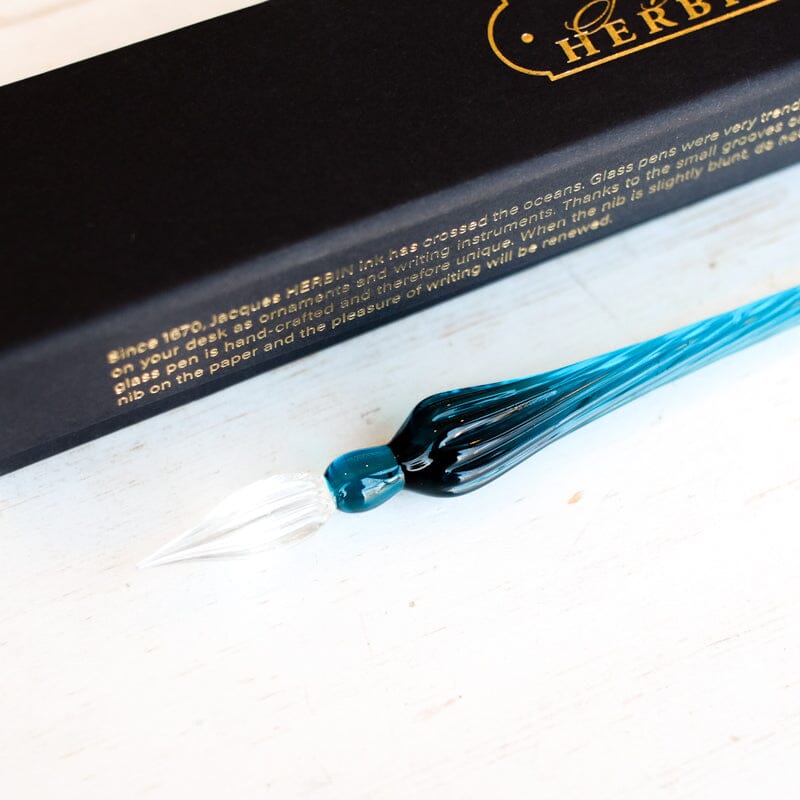 J. Herbin Glass Dip Pen Glass Dip Pen J. Herbin Aqua 