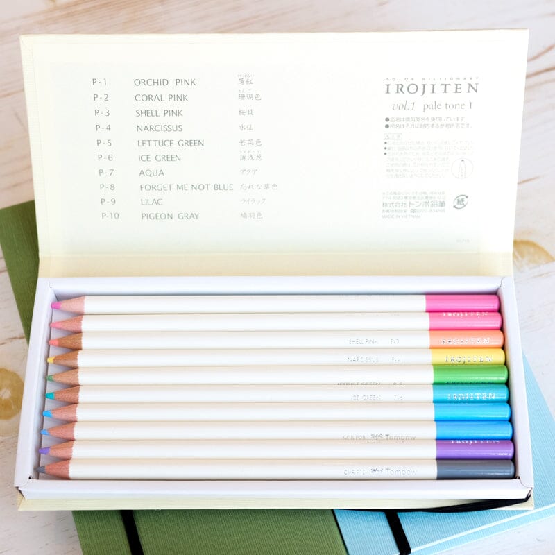 Irojiten Colored Pencils Dictionary Colored Pencil Tombow 