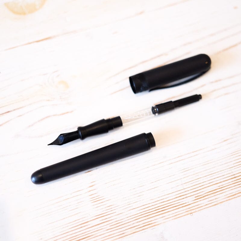 Pineider Avatar UR Fountain Pen - Matte Black Fountain Pen Papillon Press 