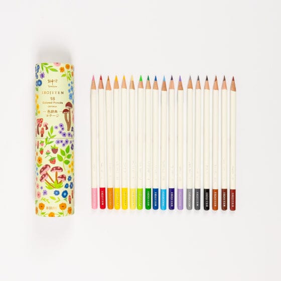 Irojiten Desk Cup - Cottage Colored Pencil Tombow 