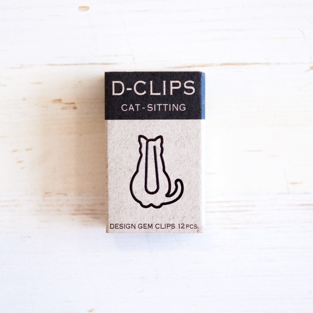 Midori D-Clips Mini Box: Cat Sitting D-Clip Midori 