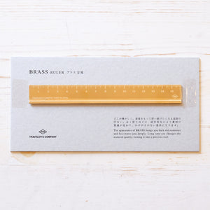 Traveler’s Company Brass Ruler