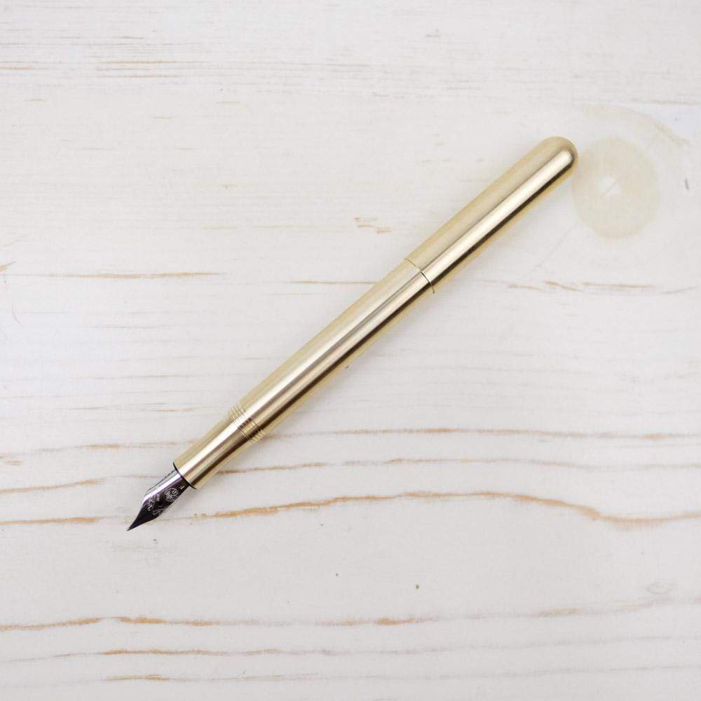 Kaweco Liliput Fountain Pen: Eco Brass Kaweco Pen Papillon Press 